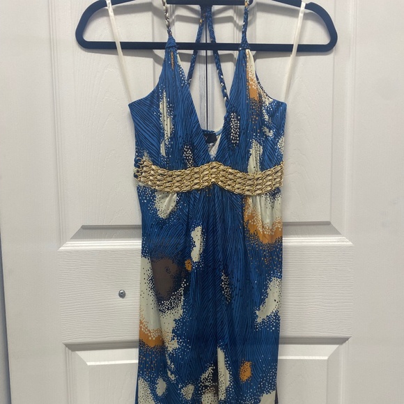 Sky Dresses & Skirts - BNWT Sky Mini Halter with rope chain waist Size Medium